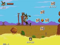 une photo d'Ã©cran de Desert Demolition sur Sega Megadrive